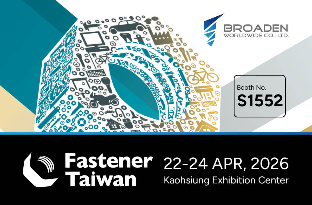 BROADEN News_台灣扣件展2026